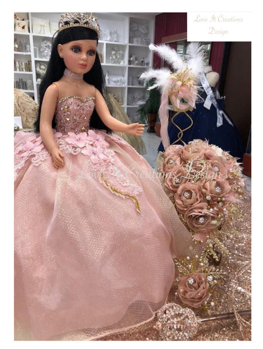 Quinceanera Doll Ultima Muneca Para Quinceañera/Muenca para 15 Anos Last Quinceanera Doll/Ultima Muneca483
