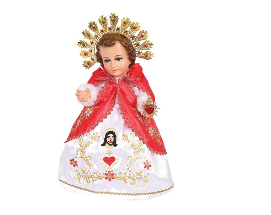 Trajecito de Nino Dios del Sagrado Corazon para Niño Dios con accesorios Incluidos/Baby Jesus Outfit189