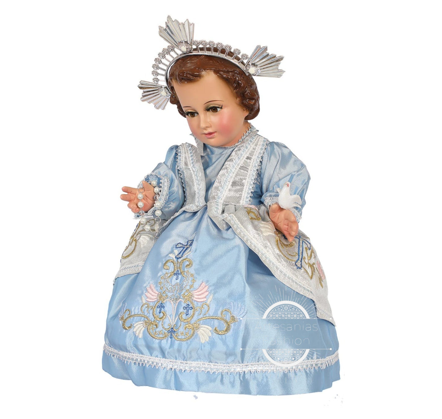 Trajecito Niño Dios del Rosario Nino Dios del Rosario Niño Dios con accesorios Incluidos/Baby Jesus Outfit39