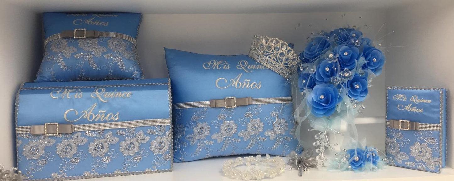 Set de Cojines para Quinceanera/Custom made Pillow Set/ Set de Cojines para Quinceanera Custom Sweet Sixteen Set Quinceanera Pillow Set142