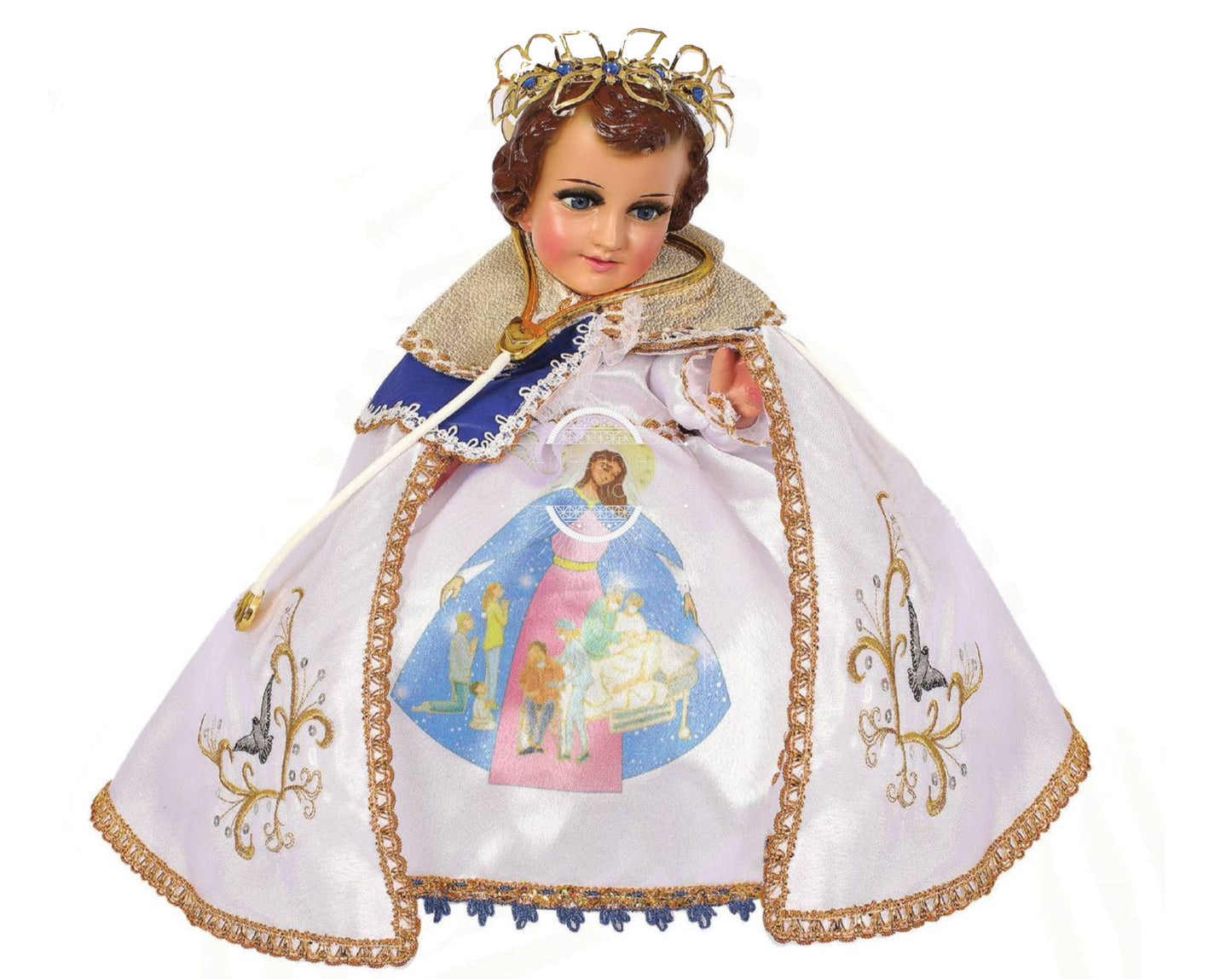 Trajecito de Nino de Protección Y Esperanza para Niño Dios con accesorios Incluidos/Baby Jesus Outfit30