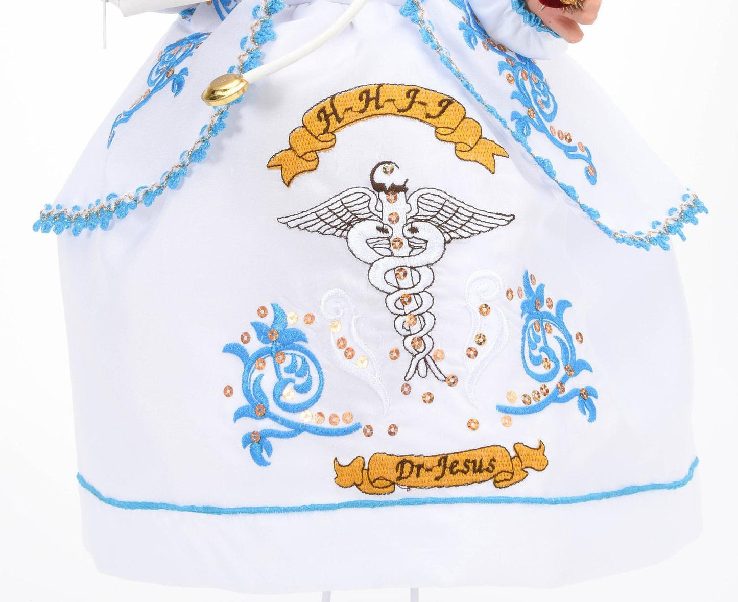 Trajecito de Nino Doctor para Niño Dios con accesorios Incluidos/Baby Jesus Outfit18