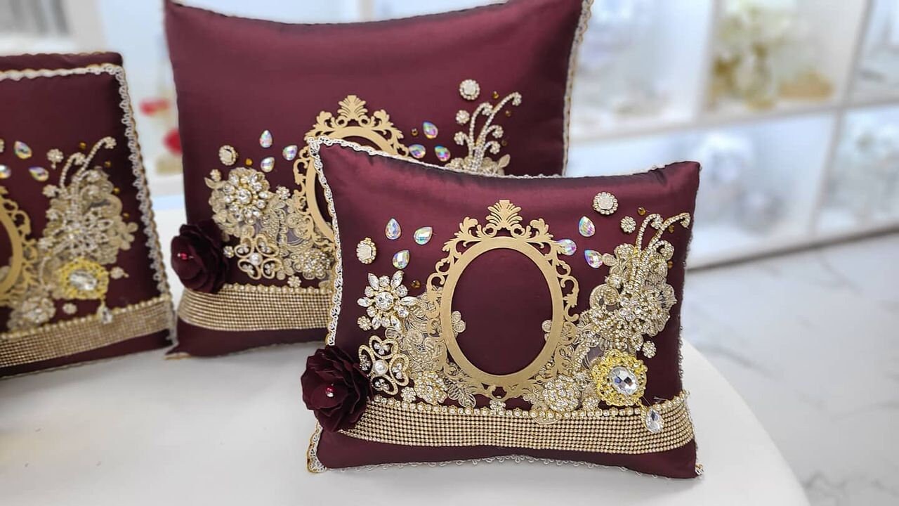 Set de Cojines para Quinceanera/Custom made Pillow Set/ Set de Cojines para Quinceanera Custom Sweet Sixteen Set Quinceanera Pillow Set155