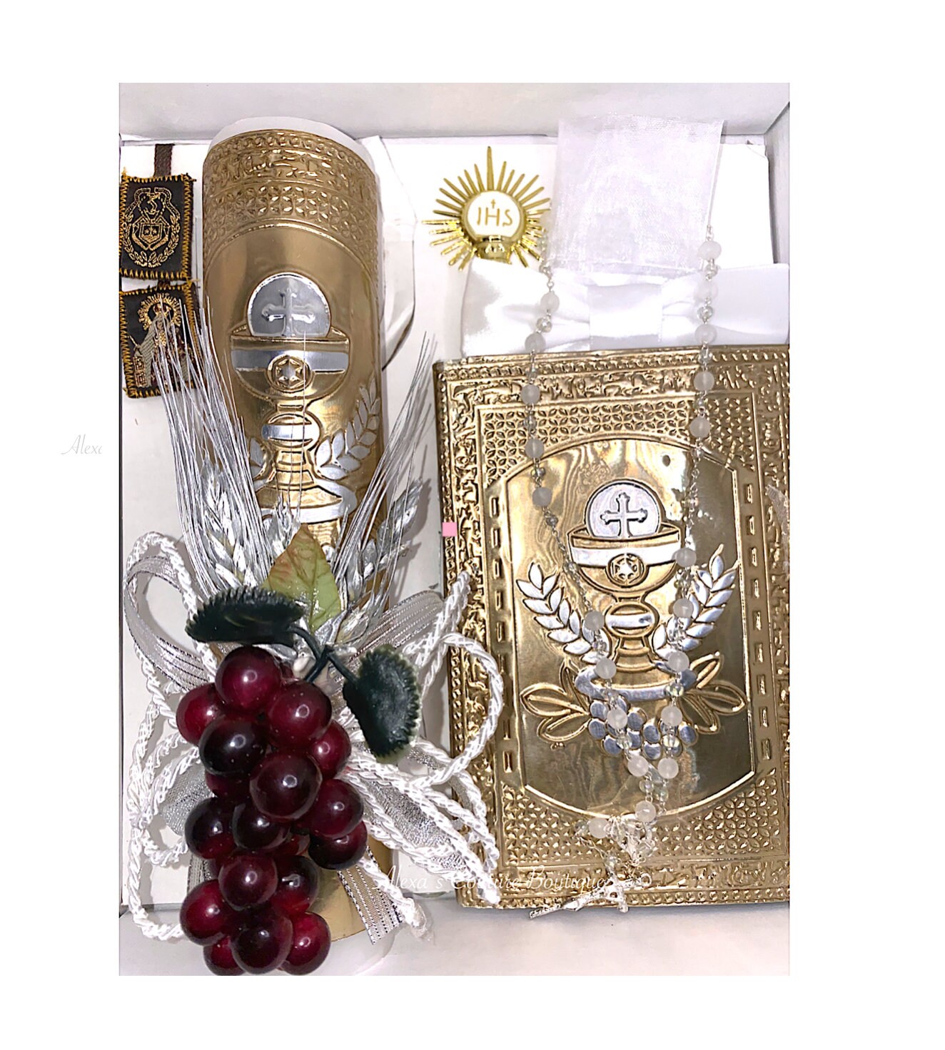 First Communion Candle Set/Vela de Prima Communion Set115
