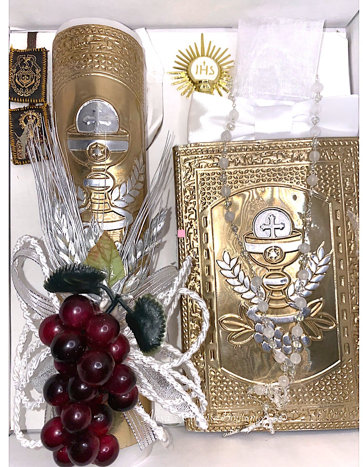 First Communion Candle Set/Vela de Prima Communion Set115