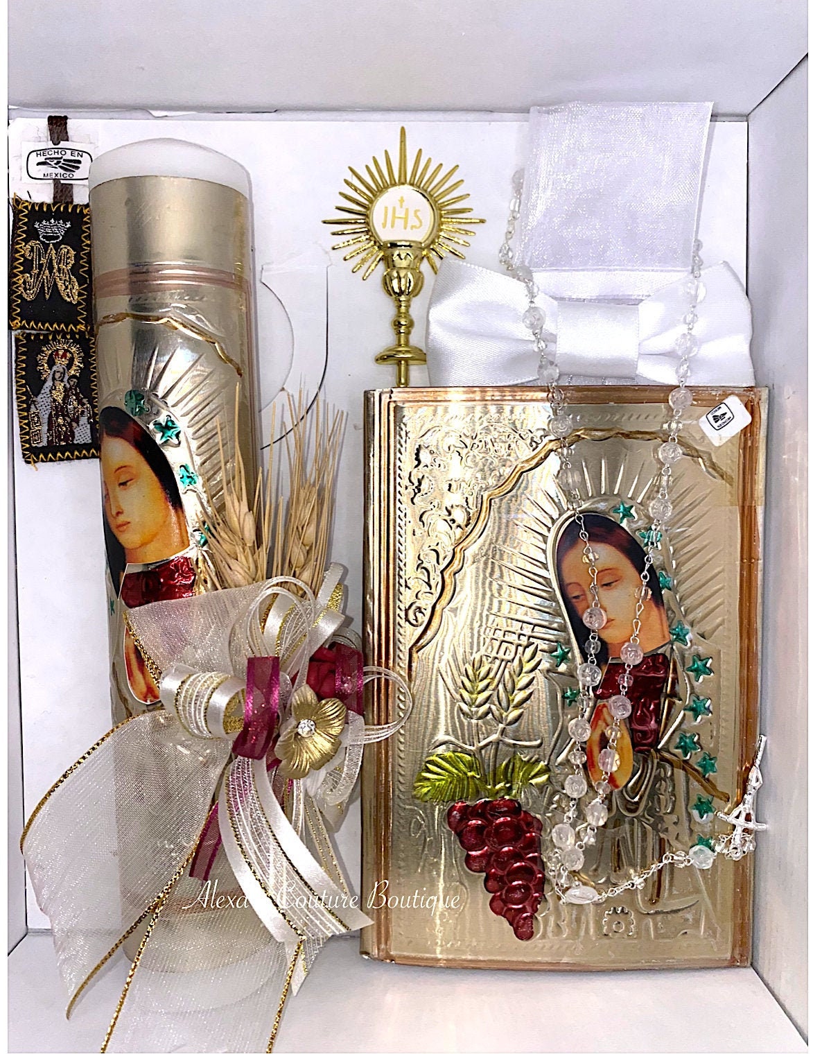 First Communion Candle Set/Vela de Prima Communion Set227