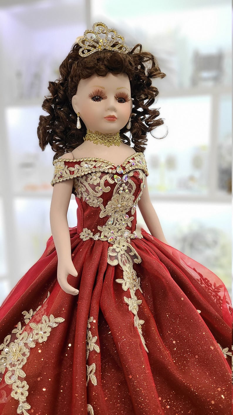 Quinceanera Doll Ultima Muneca Para Quinceañera/Muenca para 15 Anos Last Quinceanera Doll/Ultima Muneca44