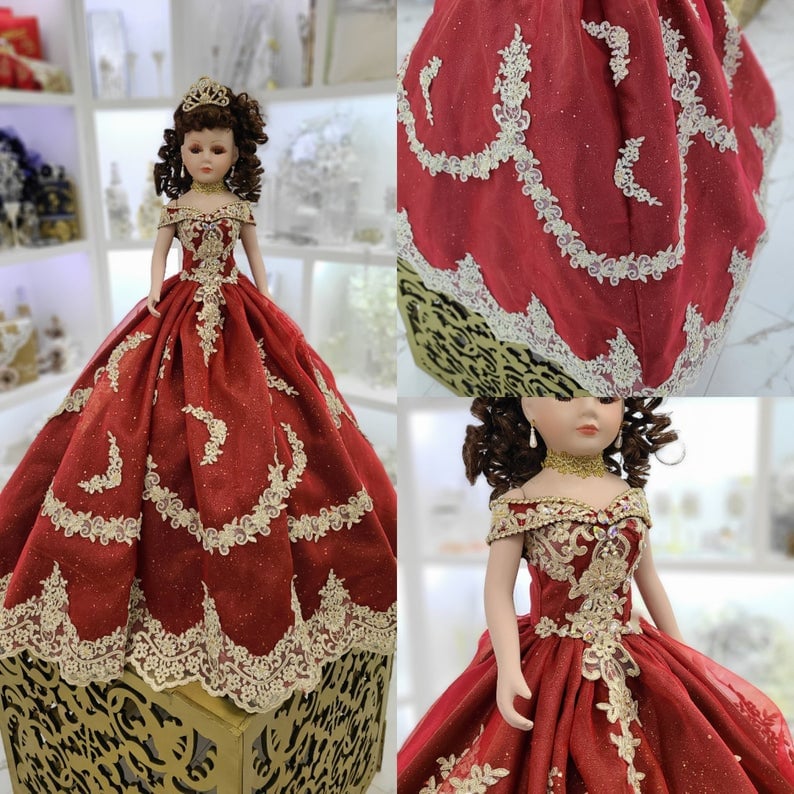 Quinceanera Doll Ultima Muneca Para Quinceañera/Muenca para 15 Anos Last Quinceanera Doll/Ultima Muneca44