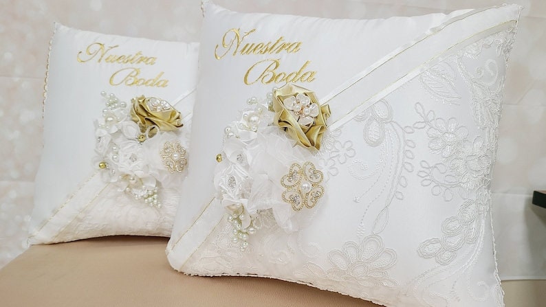 Custom Made Wedding Pillow Set/Personalizado Set de Cojines para Boda/Cojines para Boda, Pillow Set, Cojines de Boda97