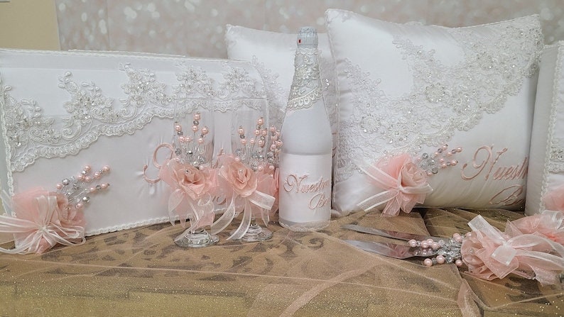 Custom Made Wedding Pillow Set/Personalizado Set de Cojines para Boda/Cojines para Boda, Pillow Set, Cojines de Boda113