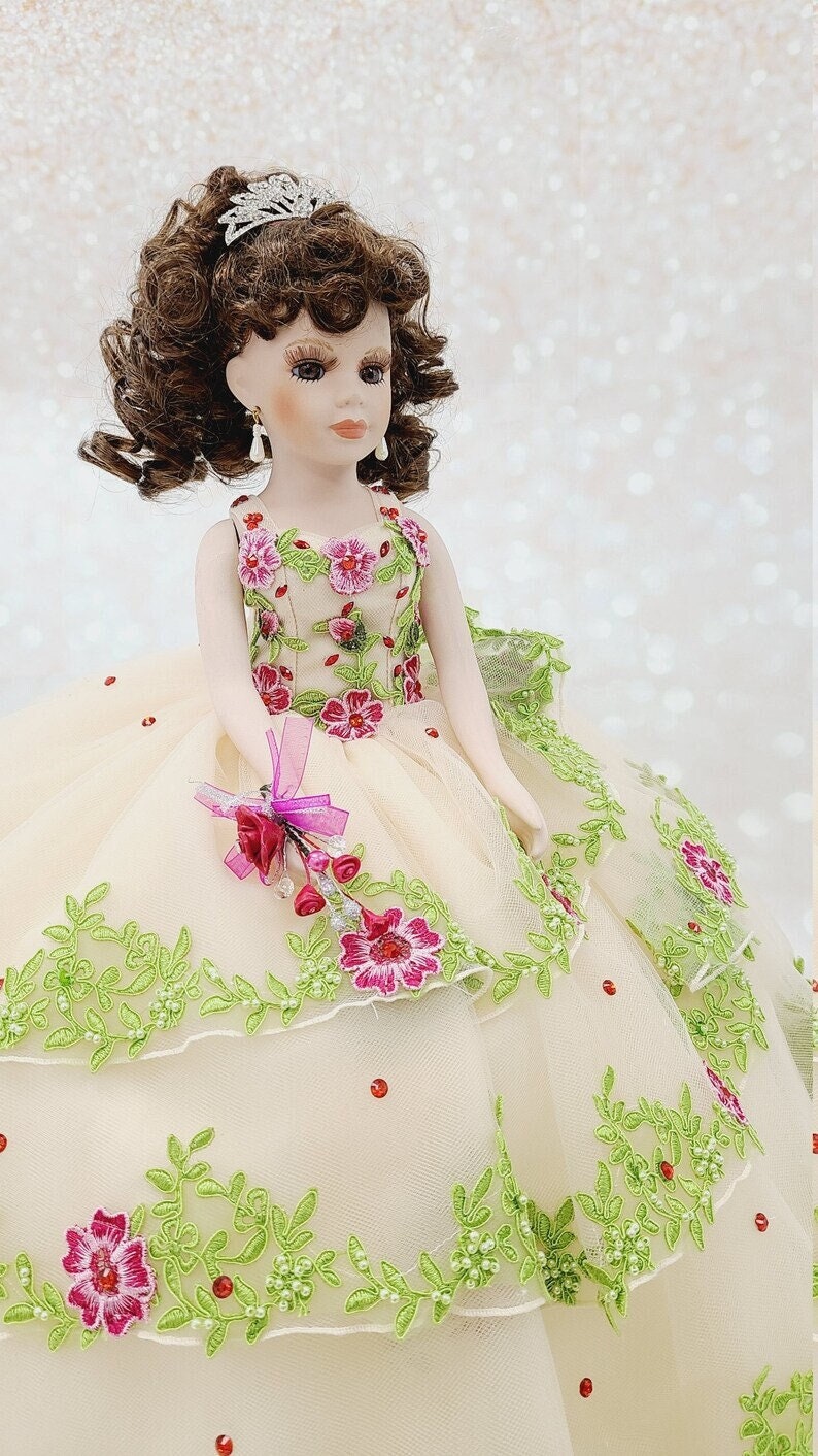 Quinceanera Doll Ultima Muneca Para Quinceañera/Muenca para 15 Anos Last Quinceanera Doll/Ultima Muneca123