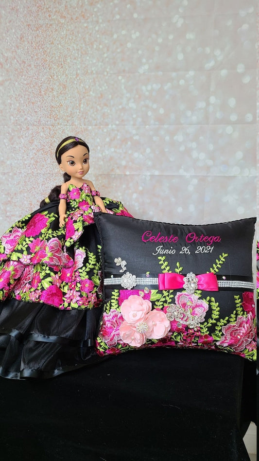 Set de Cojines para Quinceanera/Custom made Pillow Set/ Set de Cojines para Quinceanera Custom Sweet Sixteen Set Quinceanera Pillow Set505