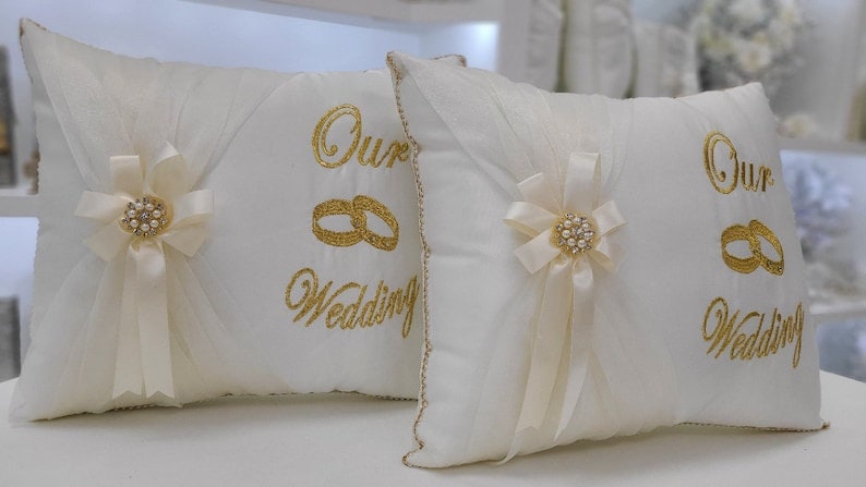 Custom Made Wedding Pillow Set/Personalizado Set de Cojines para Boda/Cojines para Boda, Pillow Set, Cojines de Boda117