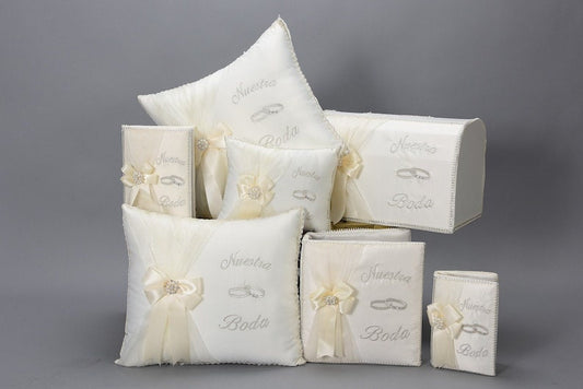 Custom Made Wedding Pillow Set/Personalizado Set de Cojines para Boda/Cojines para Boda, Pillow Set, Cojines de Boda117