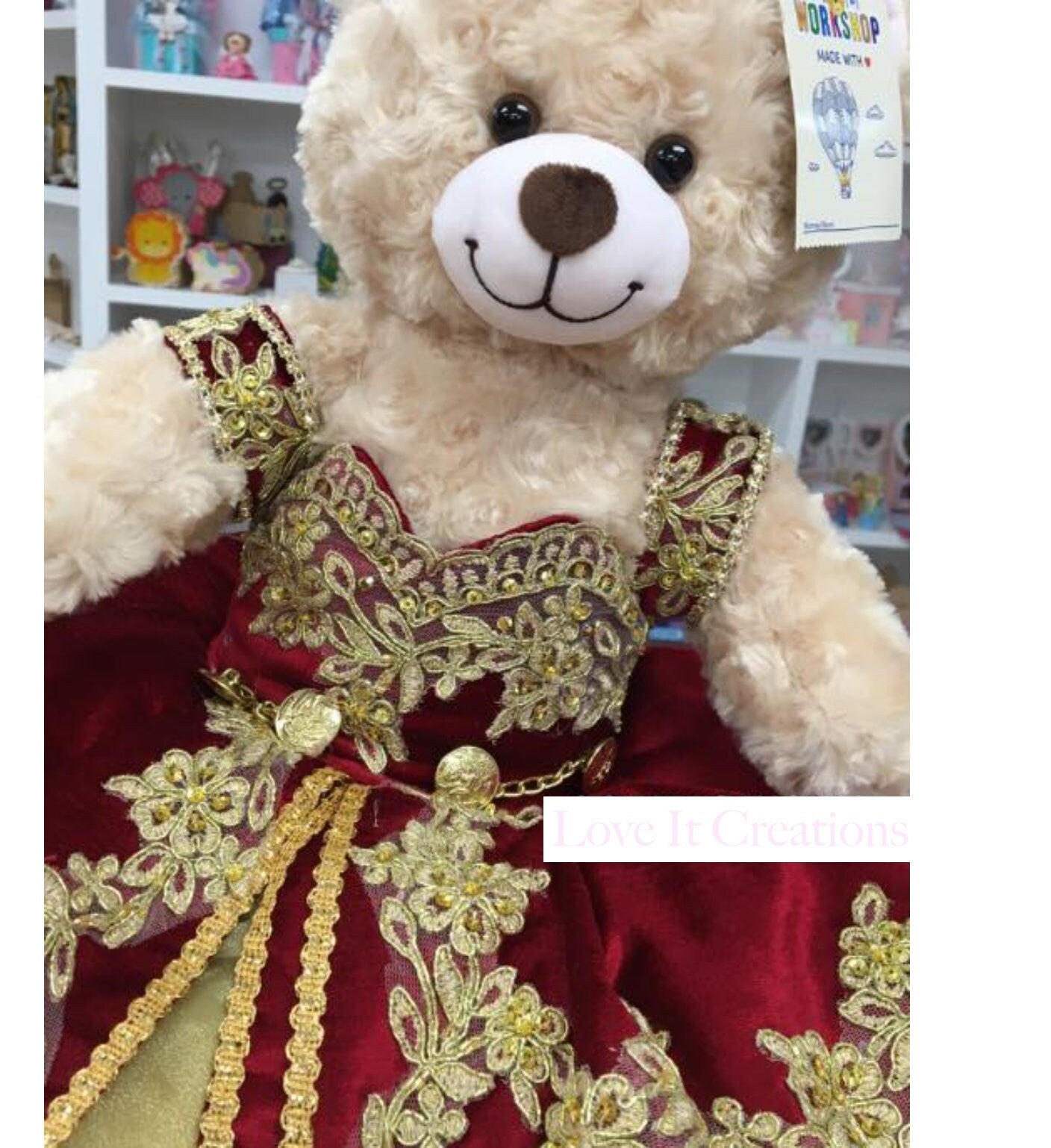 Personalized Quinceanera Teddy Bear Dress, Custom made Teddy Bear Dress, Includes Custom made Dress and Bear150