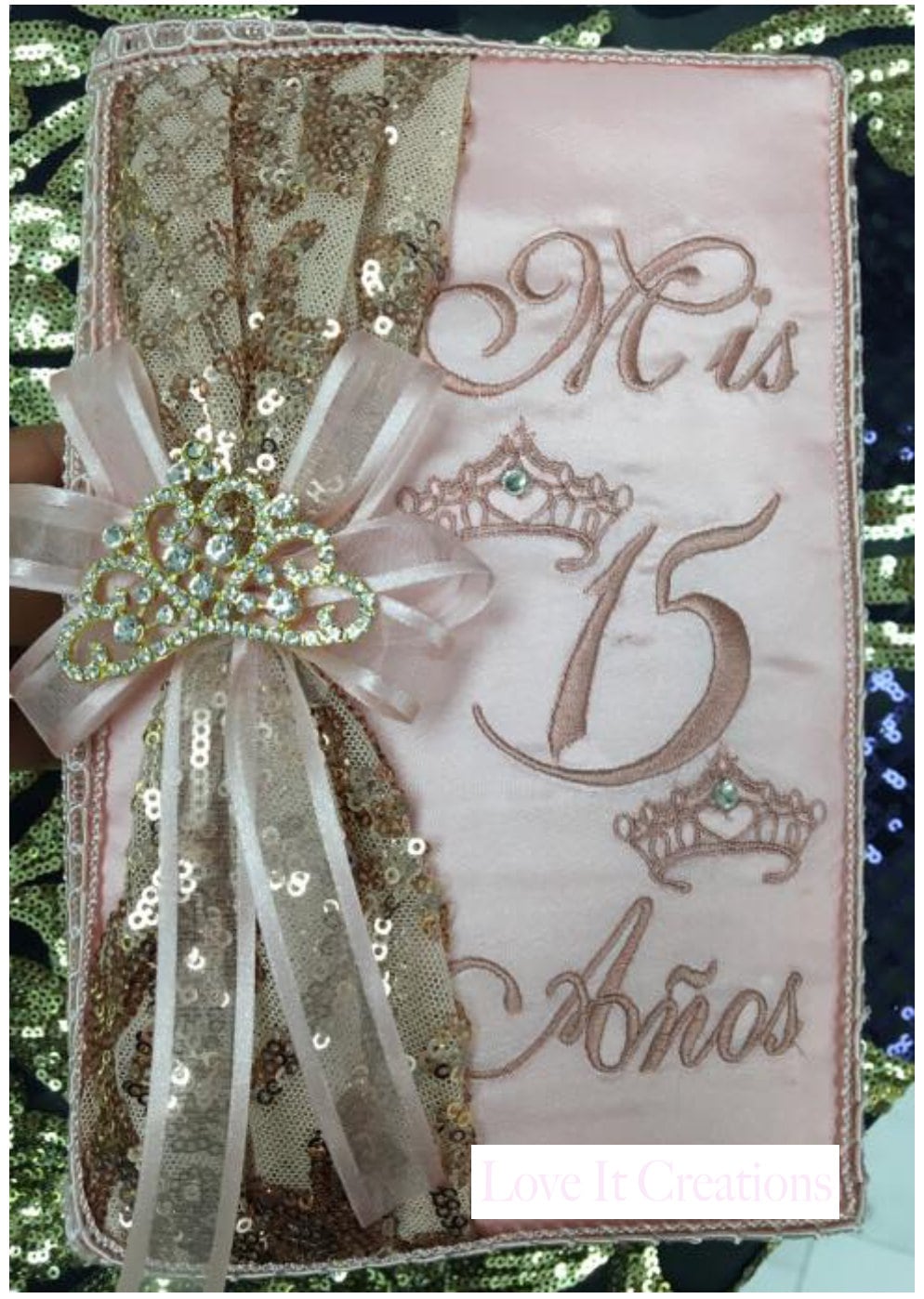 Personalized Quniceanera Bible /Personalizado Biblia para Quinceanera/Bible para Quinceañera39