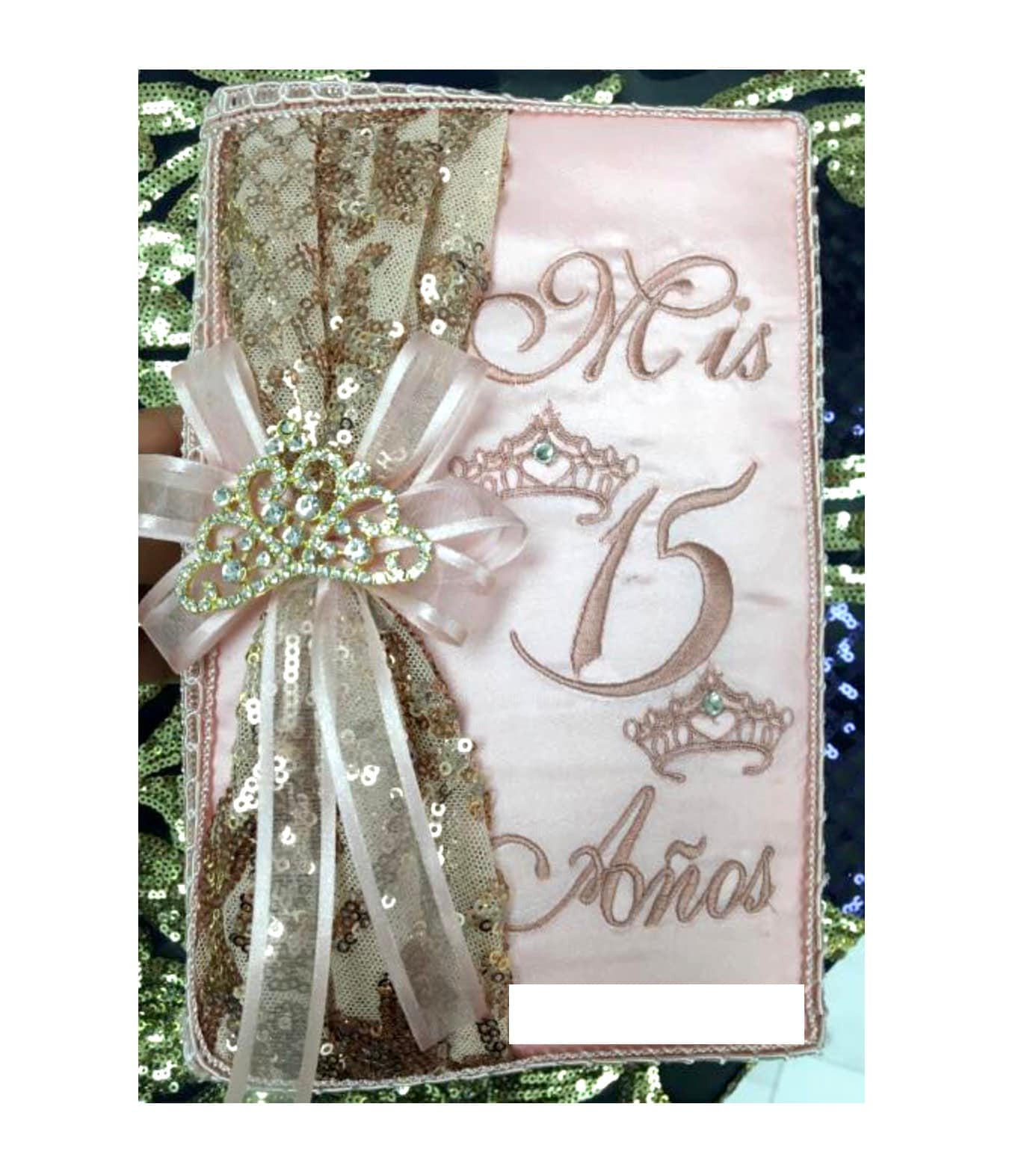 Personalized Quniceanera Bible /Personalizado Biblia para Quinceanera/Bible para Quinceañera39