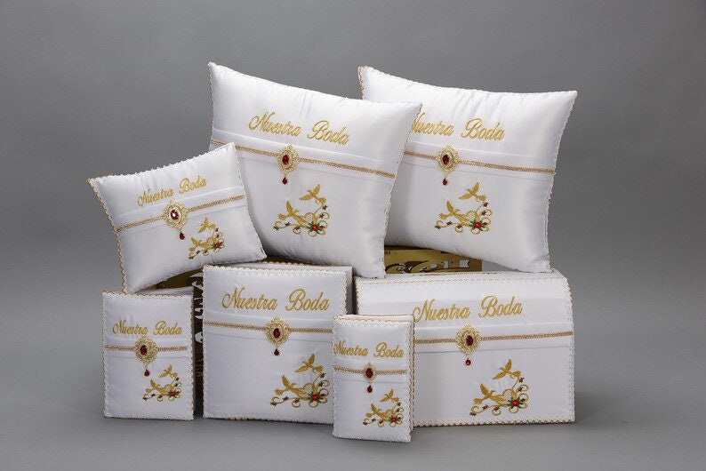 Custom Made Wedding Pillow Set/Personalizado Set de Cojines para Boda/Cojines para Boda, Pillow Set, Cojines de Boda473