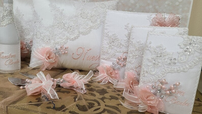 Custom Made Wedding Pillow Set/Personalizado Set de Cojines para Boda/Cojines para Boda, Pillow Set, Cojines de Boda113