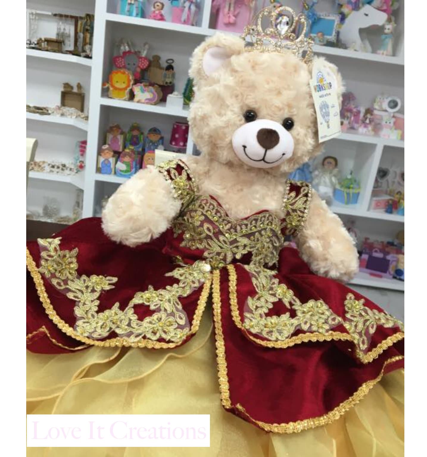 Personalized Quinceanera Teddy Bear Dress, Custom made Teddy Bear Dress, Includes Custom made Dress and Bear150