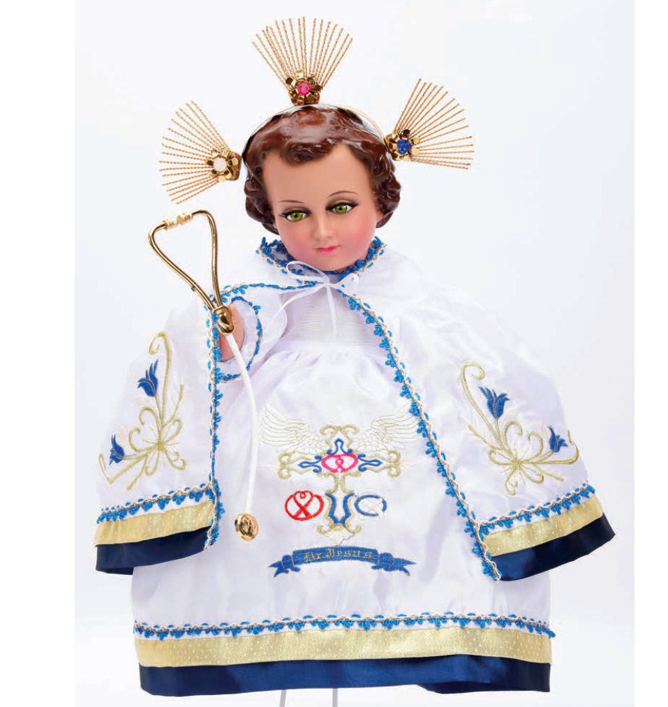 Trajecito de Rey de la Salud para Niño Dios con accesorios Incluidos/Baby Jesus Outfit/ Ropon de Nino Dios/Traje para Nino Dios14