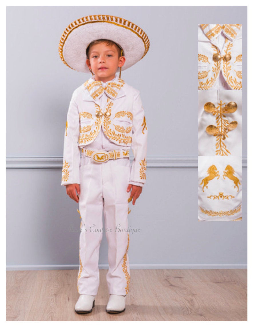 Boys Charro Outfit, Hat Included/Traje de Charro para Nino con el sombrero NO Incluido el sombrero (Charro)91