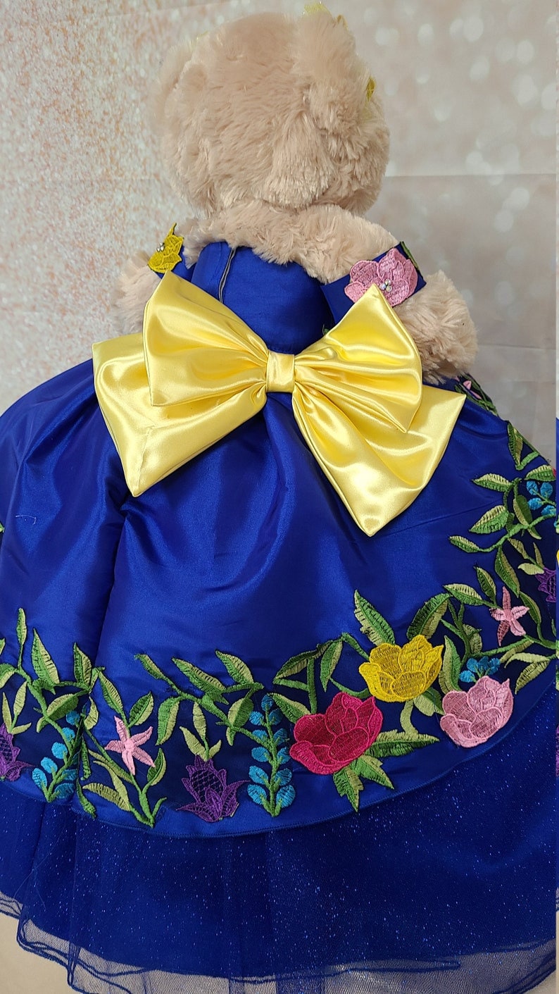 Personalized Quinceanera Teddy Bear Dress, Custom made Teddy Bear Dress, Includes Custom made Dress and Bear499