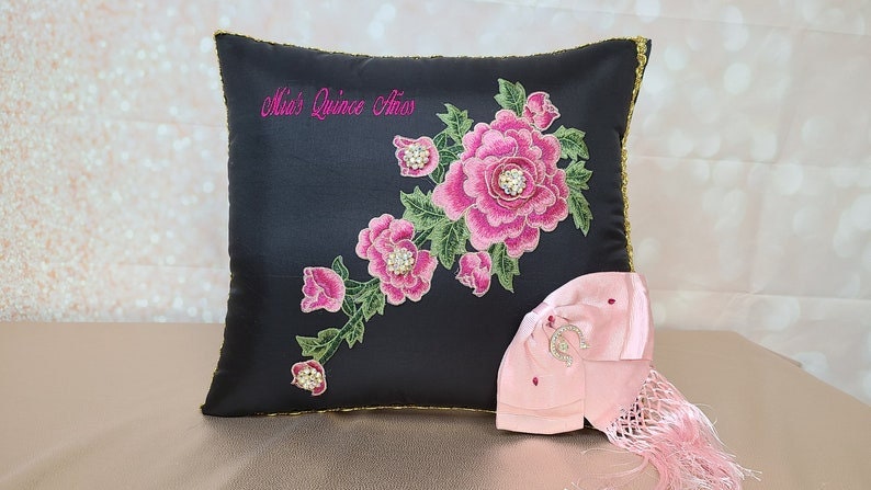 Set de Cojines para Quinceanera/Custom made Pillow Set/ Set de Cojines para Quinceanera Custom Sweet Sixteen Set Quinceanera Pillow Set491