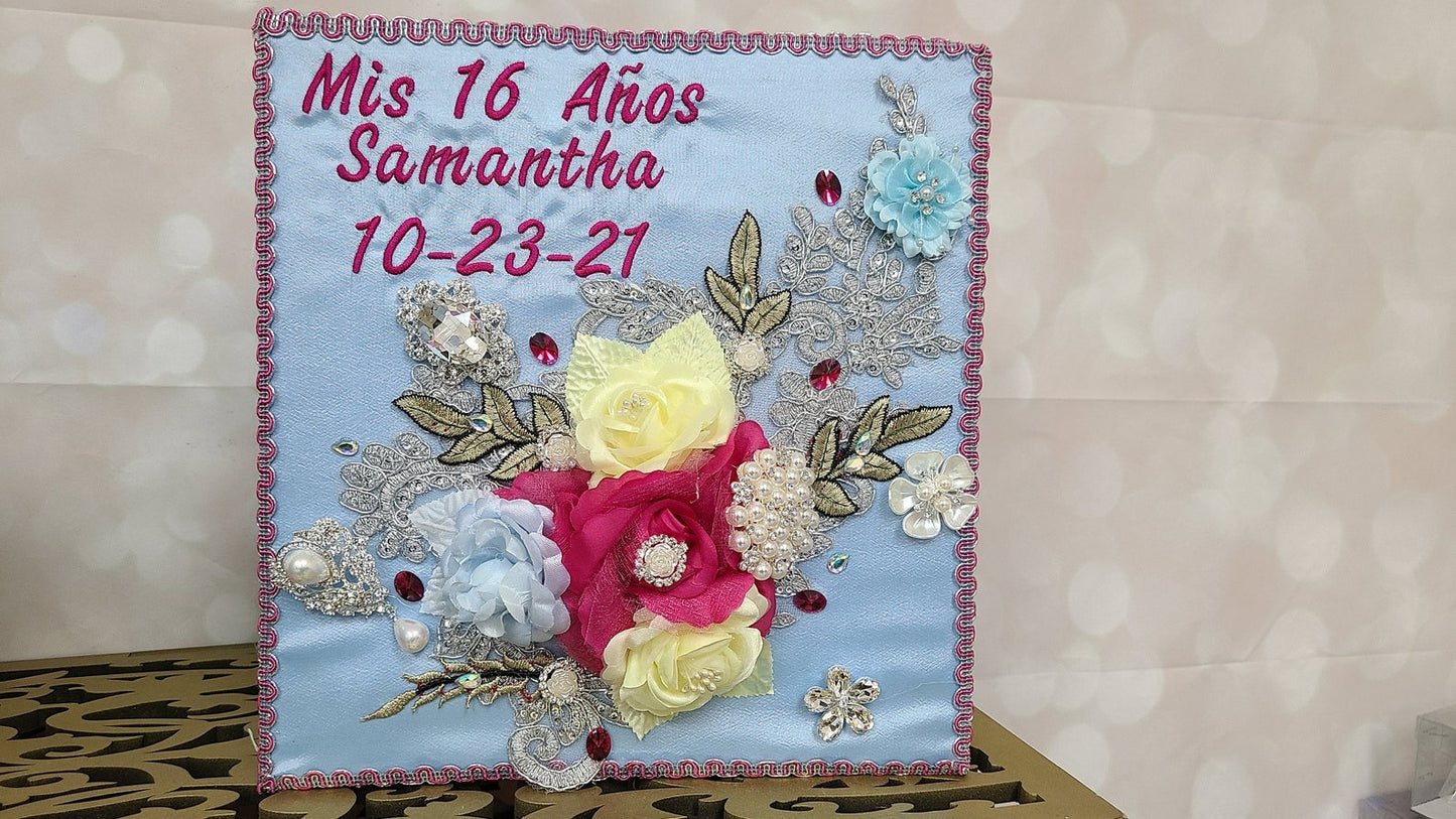 Set de Cojines para Quinceanera/Custom made Pillow Set/ Set de Cojines para Quinceanera Custom Sweet Sixteen Set Quinceanera Pillow Set511