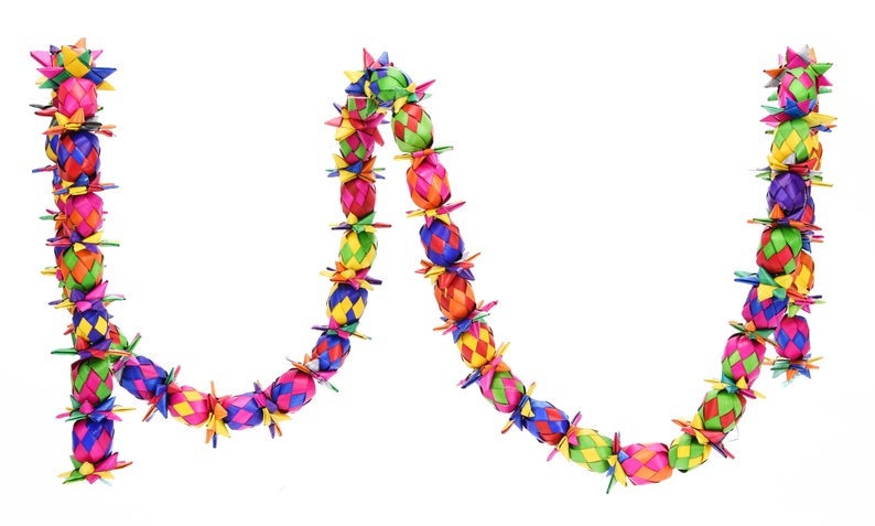 Woven Garland Ornaments-Christmas-Handmade-Palm Leaf-Boho-Fiesta Christmas Tree-Decor Christmas Mexican Christmas Ornaments33