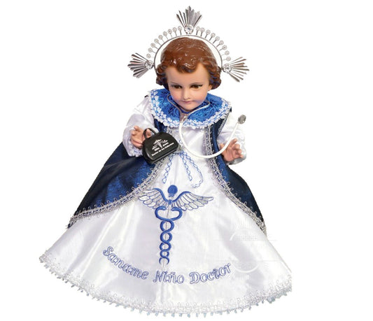 Trajecito de Nino Doctor para Niño Dios con accesorios Incluidos/Trajecito para Niño Dios con accesorios Incluidos/Baby Jesus Outfit8