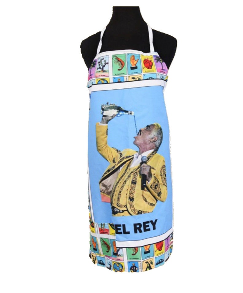Mexican Loteria Apron, Mandil tradicional Mexicano, Traditional Apron Delantal,56