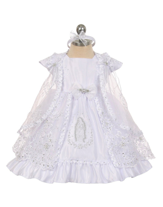 Christening Dress, Girls Complete Baptism Outfit Lace Baptism Dress, Lace Baby Girls Dress, Girls Lace Baptism Dresses240