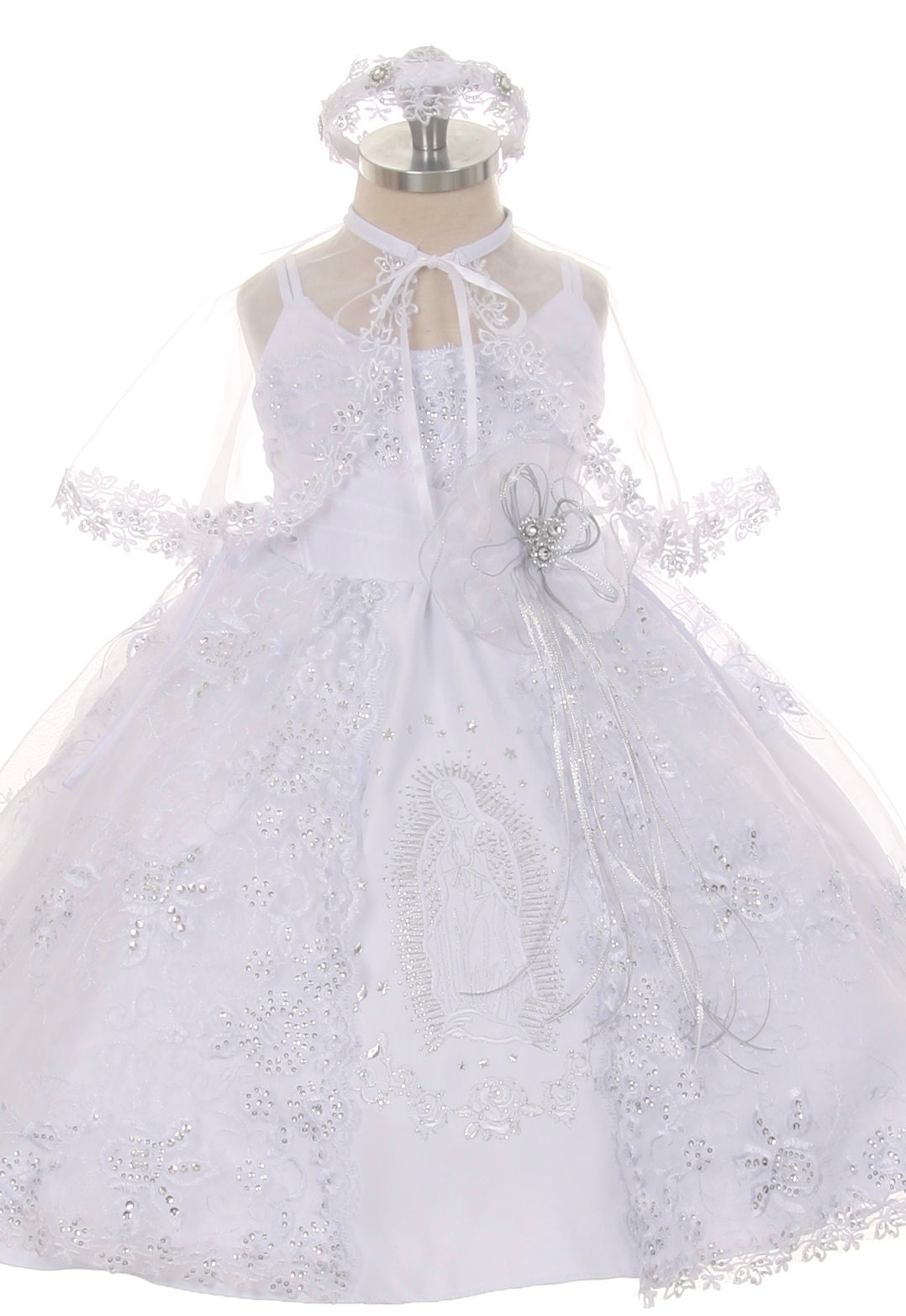 Christening Dress, Girls Complete Baptism Outfit Lace Baptism Dress, Lace Baby Girls Dress, Girls Lace Baptism Dresses83