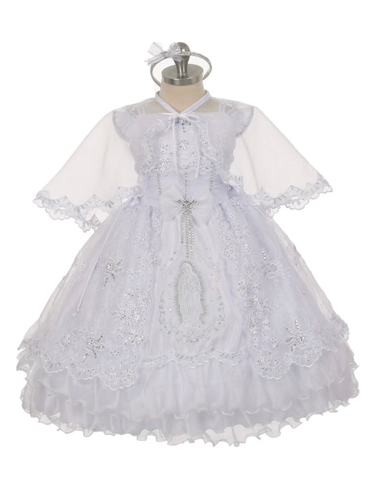 Christening Dress, Girls Complete Baptism Outfit Lace Baptism Dress, Lace Baby Girls Dress, Girls Lace Baptism Dresses123