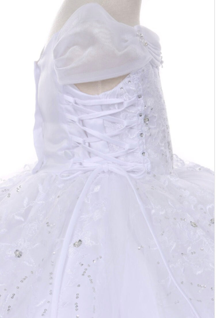 Christening Dress, Girls Complete Baptism Outfit Lace Baptism Dress, Lace Baby Girls Dress, Girls Lace Baptism Dresses124