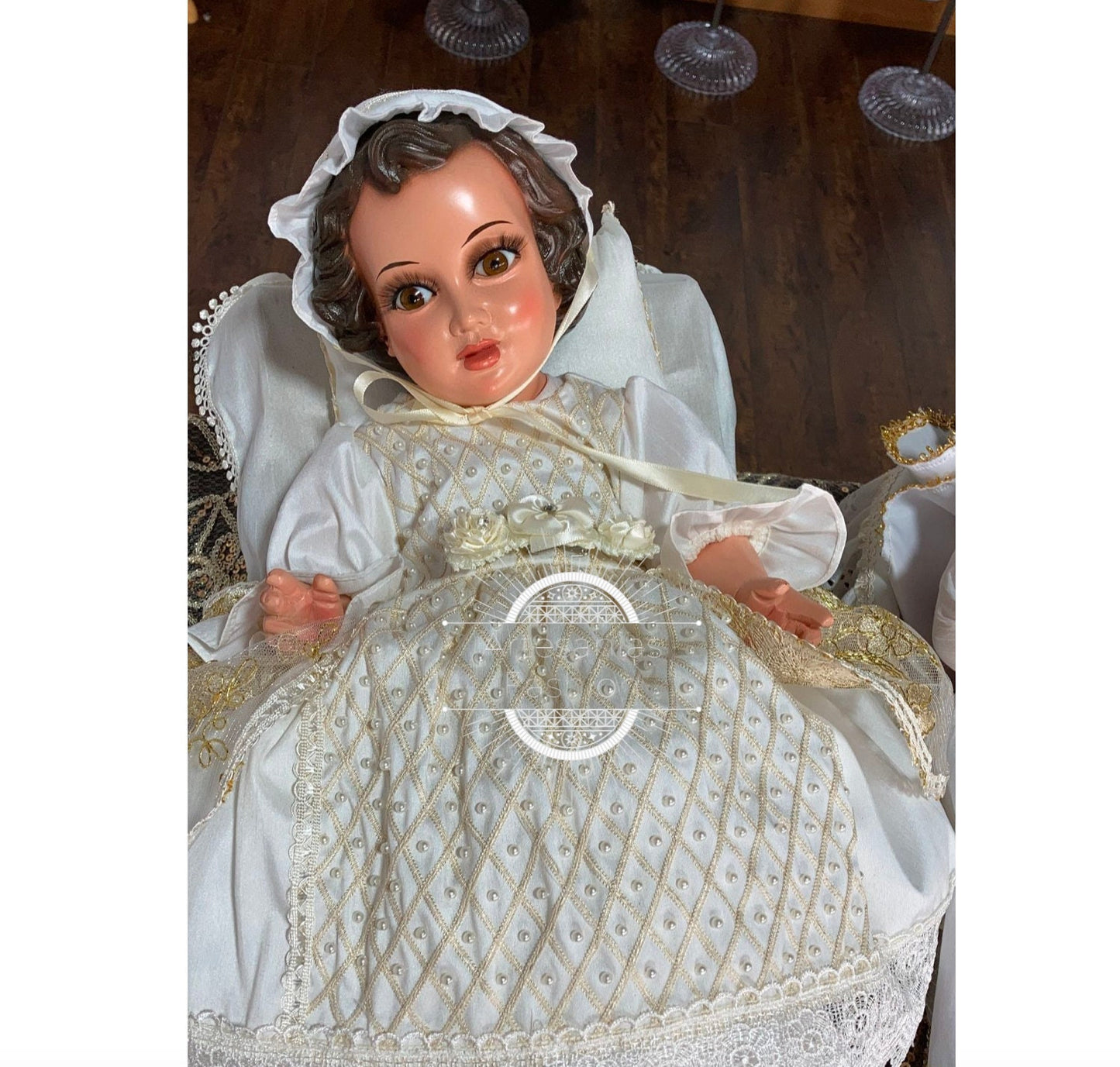 Nino Dios de Resina Fino/Baby Jesus Statue/Traje Nino Dios Baby Jesus Figurine, Baby Jesus Doll, Niño Dios de Resina Nino Dios Fino161