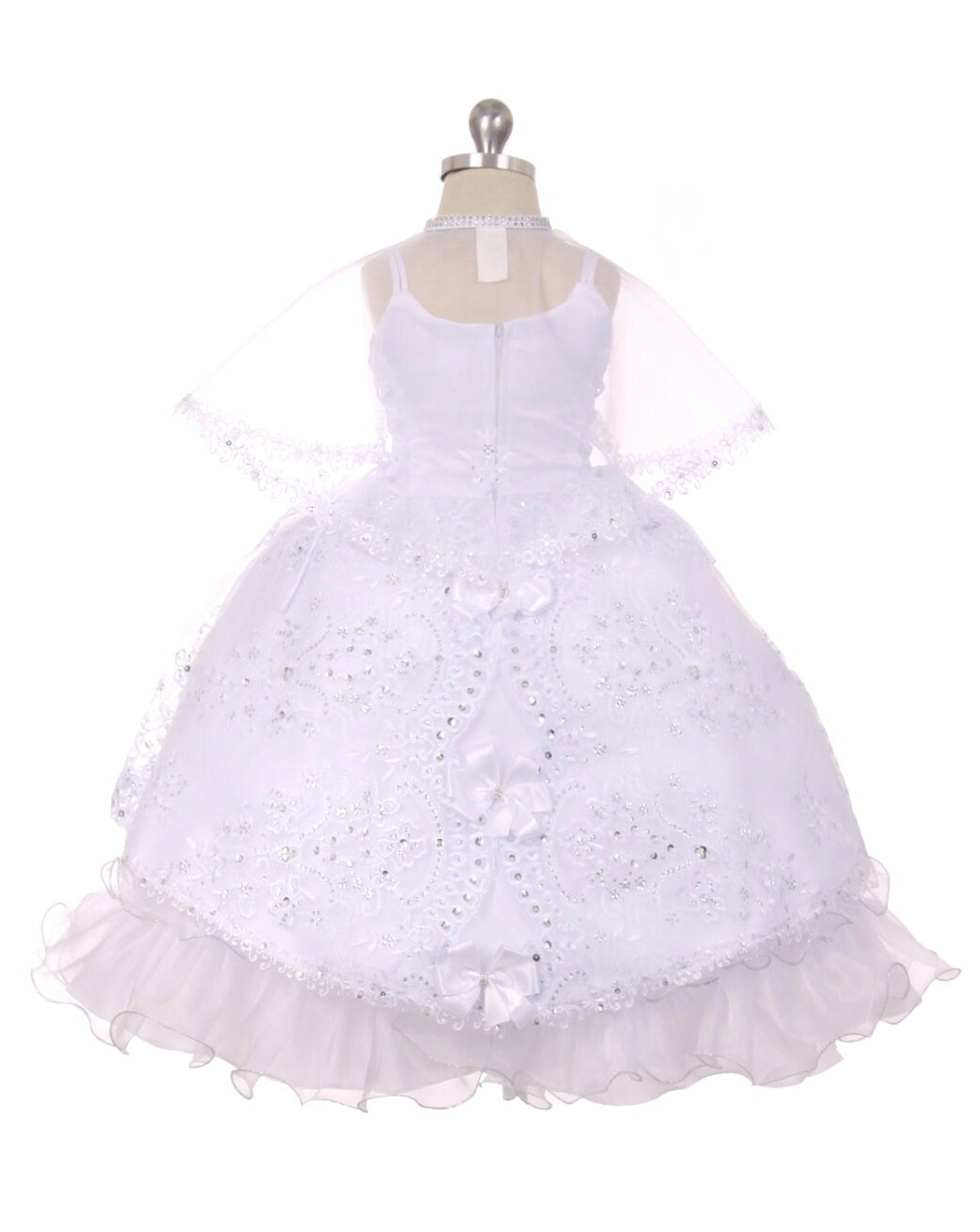 Christening Dress, Girls Complete Baptism Outfit Lace Baptism Dress, Lace Baby Girls Dress, Girls Lace Baptism Dresses133