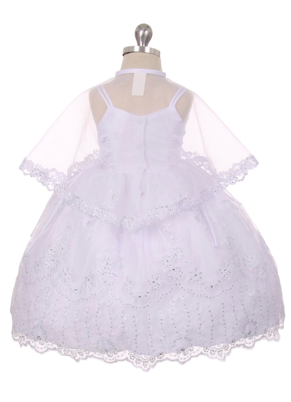 Christening Dress, Girls Complete Baptism Outfit Lace Baptism Dress, Lace Baby Girls Dress, Girls Lace Baptism Dresses234