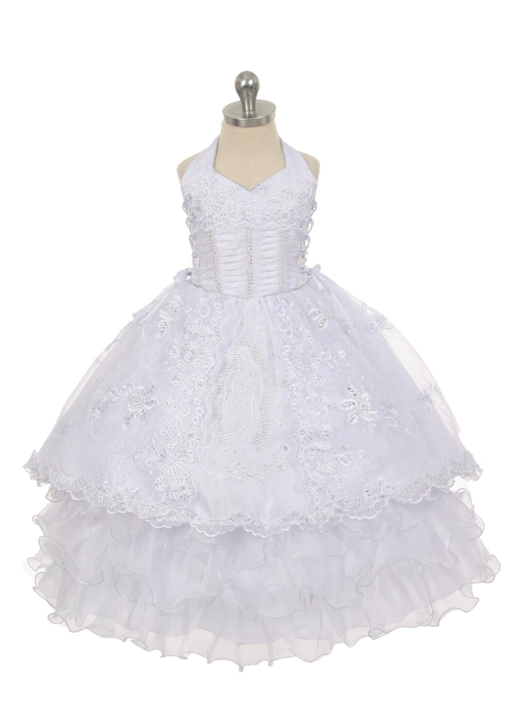 Christening Dress, Girls Complete Baptism Outfit Lace Baptism Dress, Lace Baby Girls Dress, Girls Lace Baptism Dresses125