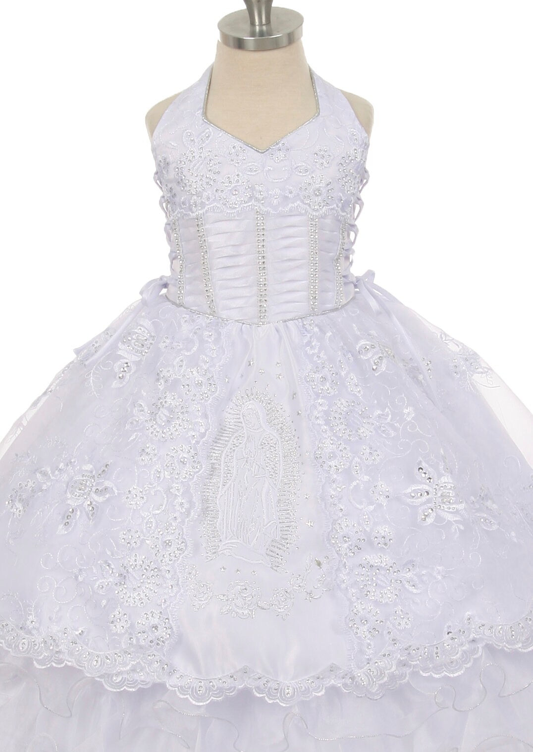 Christening Dress, Girls Complete Baptism Outfit Lace Baptism Dress, Lace Baby Girls Dress, Girls Lace Baptism Dresses125