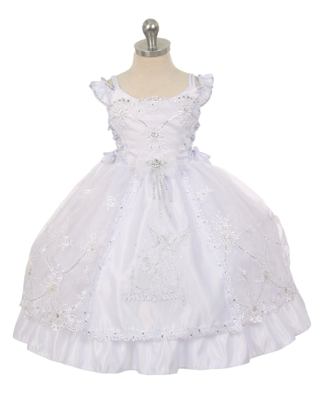 Christening Dress, Girls Complete Baptism Outfit Lace Baptism Dress, Lace Baby Girls Dress, Girls Lace Baptism Dresses131