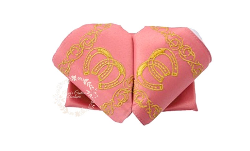 Embroidered Charro Bow for Adults, Mexican Bow for Adults, Charro, Bow Tie, Embroidery, Mariachi Accessories M4 68