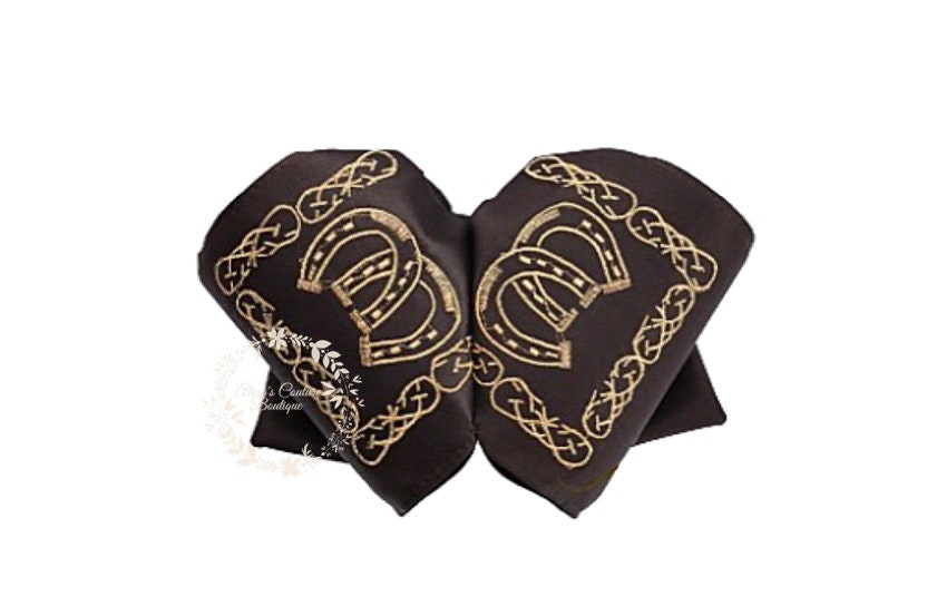 Embroidered Charro Bow for Adults, Mexican Bow for Adults, Charro, Bow Tie, Embroidery, Mariachi Accessories M4 44