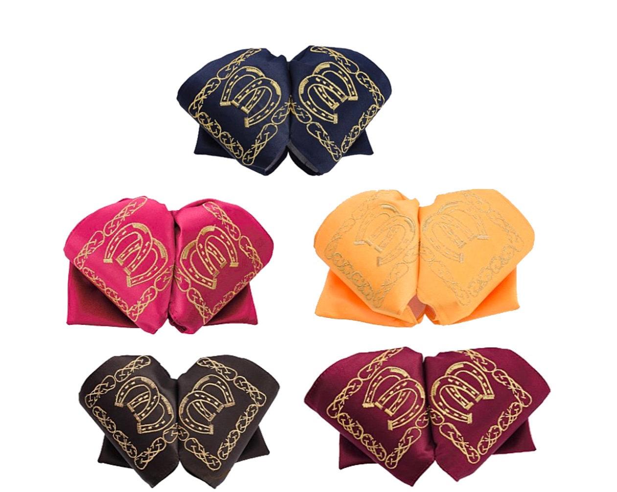 Embroidered Charro Bow for Adults, Mexican Bow for Adults, Charro, Bow Tie, Embroidery, Mariachi Accessories M4 44