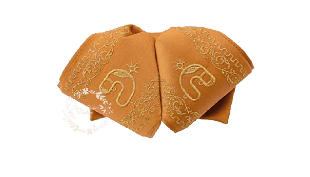 Embroidered Charro Bow for Adults, Mexican Bow for Adults, Charro, Bow Tie, Embroidery, Mariachi Accessories M4 213