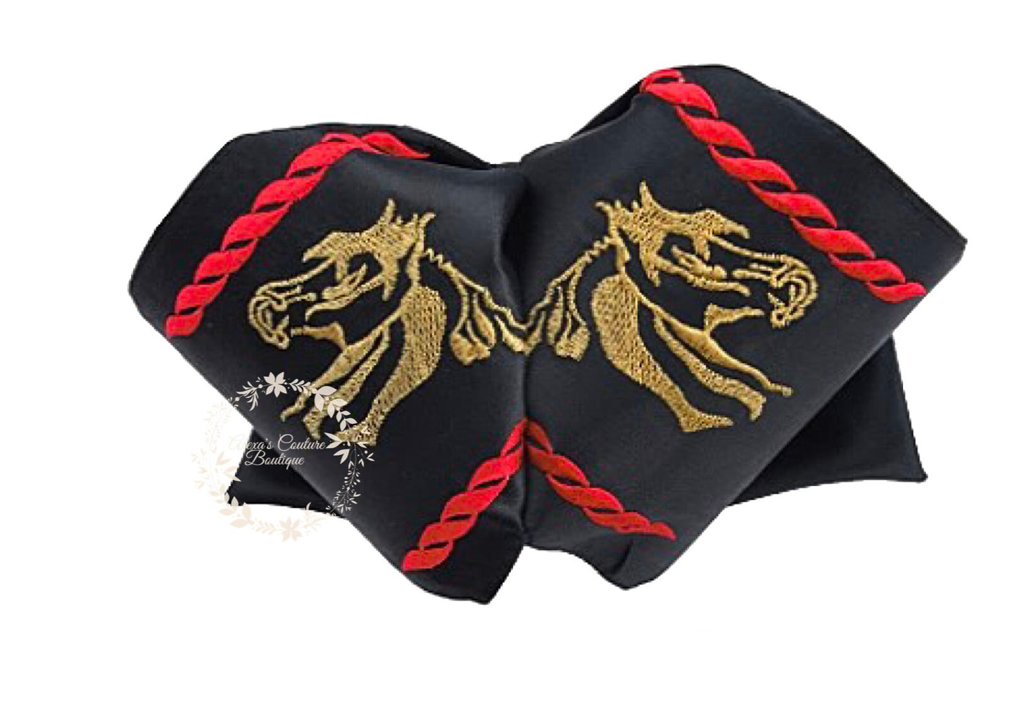 Embroidered Charro Bow for Adults, Mexican Bow for Adults, Charro, Bow Tie, Embroidery, Mariachi Accessories M4 119