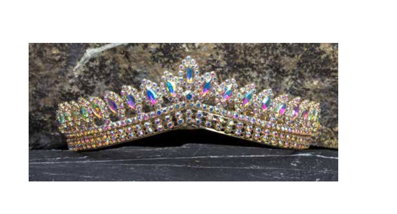 Quinceanera Tiara, Crystal Tiara, Crown, Headpiece, Bridal Tiara, Quinceañera, Sweet 16 Tiara, Sparkling Tiara343