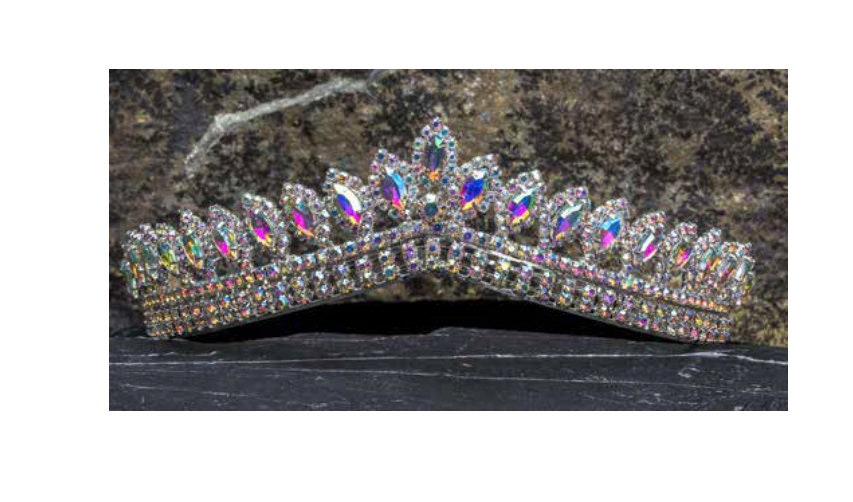 Quinceanera Tiara, Crystal Tiara, Crown, Headpiece, Bridal Tiara, Quinceañera, Sweet 16 Tiara, Sparkling Tiara343