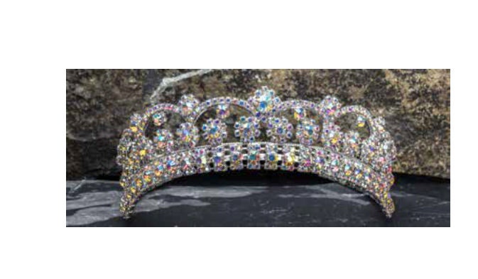 Quinceanera Tiara, Crystal Tiara, Crown, Headpiece, Bridal Tiara, Quinceañera, Sweet 16 Tiara, Sparkling Tiara341